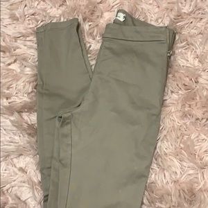 H&M Size Zip Skinny Pants